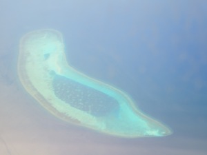 Mystery Island on the way to Malaysia