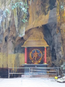 Small shrine inside Batu Caves.
