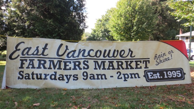 East Vancouver Farmer's Market: Trout Lake Park